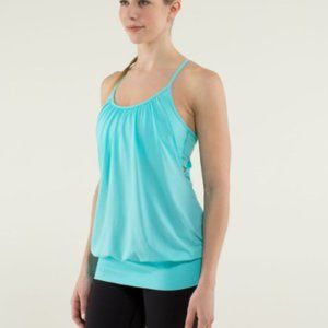 EUC Lululemon No Limits Tank Angel Blue